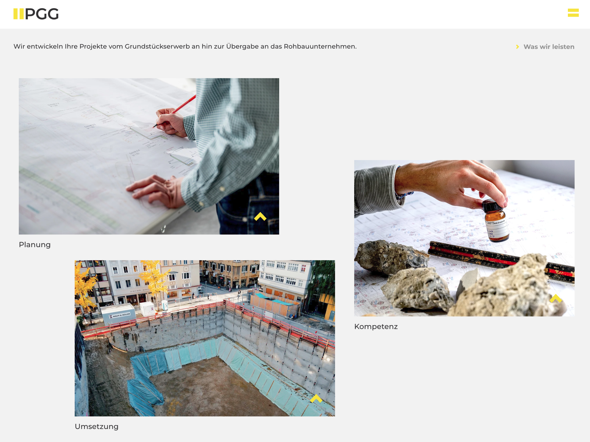 PGG Startseite-buy-my-site-Website-Referenz-Projekt